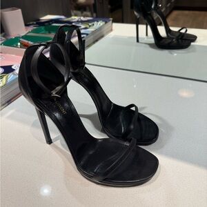 Saint Laurent Sleek Black Heels